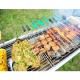 Portable Folding Charcoal BBQ Barbecue Grill Travel Picnic Camping Outdoor Stove