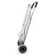 Portable Folding Shopping Basket Cart Trolley Trailer Four Wheel Aluminum Alloy Portable Folding Shopping Basket Cart Trolley Trailer Four Wheel Aluminum Alloy