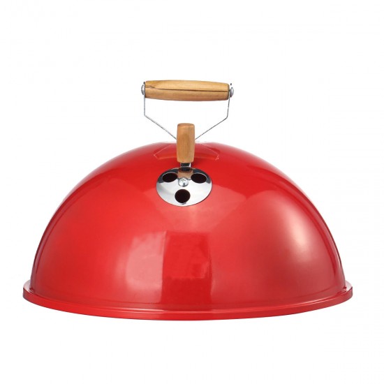 Portable Iron Kettle BBQ Grill Outdoor Camping Travel Charcoal Stove With Vent Portable Iron Kettle BBQ Grill Outdoor Camping Travel Charcoal Stove With Vent