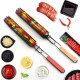 Portable Non-Stick Barbecue Kabobs Grilling Basket for Sausage Vegetables Meats BBQ Tool Portable Non-Stick Barbecue Kabobs Grilling Basket for Sausage Vegetables Meats BBQ Tool