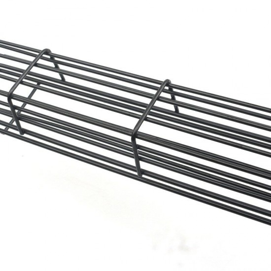 Portable Non-Stick Barbecue Kabobs Grilling Basket for Sausage Vegetables Meats BBQ Tool Portable Non-Stick Barbecue Kabobs Grilling Basket for Sausage Vegetables Meats BBQ Tool