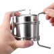 Portable Outdoor Alcohol Stove Camping Picnic BBQ Cooking Stove Stainless Steel Cooker