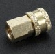 Pressure Washer 1/4'' Female NPT Brass Quick Connect Adapter Coupler for Cleaning