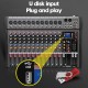 Professional 12 Channels Live Studio Audio Mixer Amplifier USB Mixing Bluetooth Professional 12 Channels Live Studio Audio Mixer Amplifier USB Mixing Bluetooth