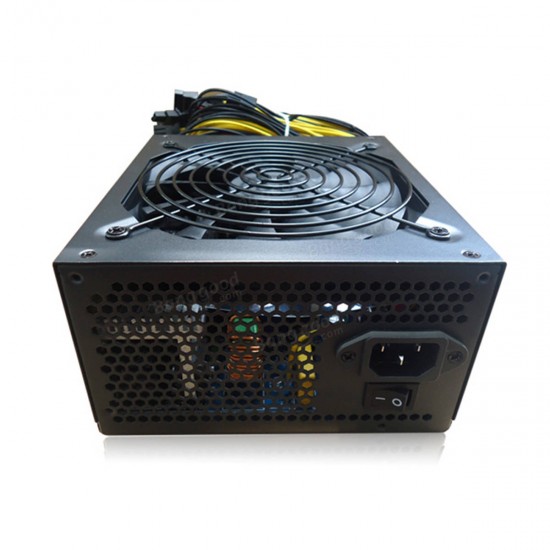 Professional 1800W Mining ATX Power Supply Miner Mining Machine SATA IDE For 6 GPU ETH BTC Ethereum Professional 1800W Mining ATX Power Supply Miner Mining Machine SATA IDE For 6 GPU ETH BTC Ethereum