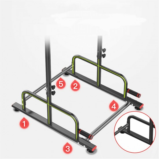 Pull Up Horizontal Bar Station Workout Upper Body Fitness Strength Training Home GYM Fitness Equipment Suction Cup