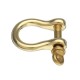 Pure Copper Horseshoe Belt Buckle U Shape Shackle for Craft DIY Belt Leather Pure Copper Horseshoe Belt Buckle U Shape Shackle for Craft DIY Belt Leather