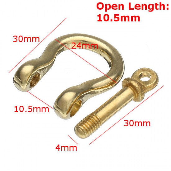 Pure Copper Horseshoe Belt Buckle U Shape Shackle for Craft DIY Belt Leather Pure Copper Horseshoe Belt Buckle U Shape Shackle for Craft DIY Belt Leather