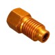 R12 To R134A 1/2-1/4inch Metal Refrigeration Conversion Adapter
