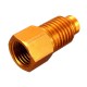 R12 To R134A 1/2-1/4inch Metal Refrigeration Conversion Adapter