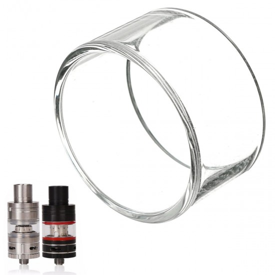 Replacement Clear Transparent Pyrex Glass Tube Cap Tank for Micro TFV4 Replacement Clear Transparent Pyrex Glass Tube Cap Tank for Micro TFV4