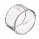 Replacement Clear Transparent Pyrex Glass Tube Cap Tank for Micro TFV4 Replacement Clear Transparent Pyrex Glass Tube Cap Tank for Micro TFV4