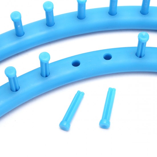 Round Loom Board Knitting Knitter Ring Set Craft Tools Kit For Sock Scarf Hat Sweater Round Loom Board Knitting Knitter Ring Set Craft Tools Kit For Sock Scarf Hat Sweater