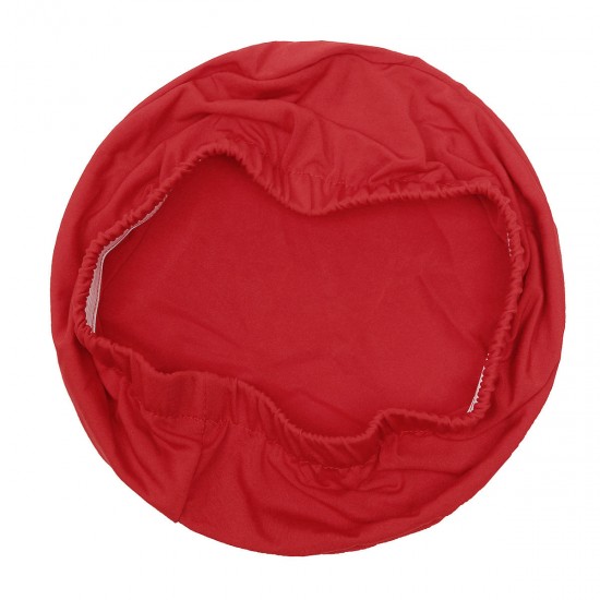 Round Stool Covers Elastic Fiber 6 Colors Round Household Chair Sleeve Protector