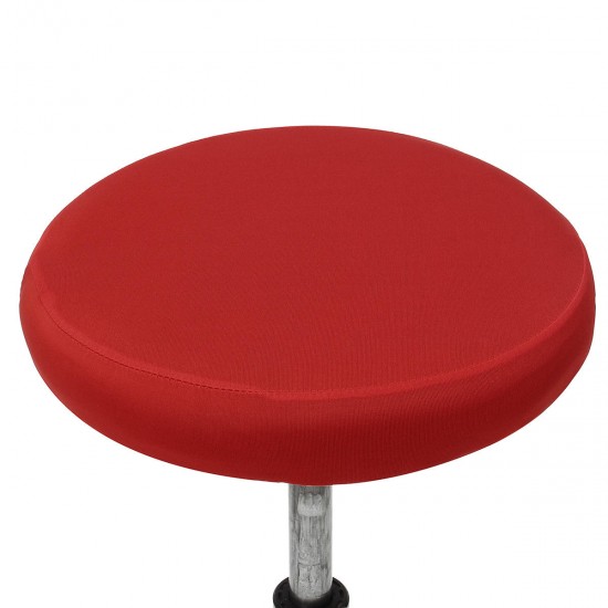 Round Stool Covers Elastic Fiber 6 Colors Round Household Chair Sleeve Protector