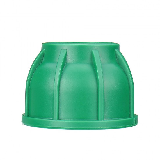 S60x6 1/2'' 3/4'' 1'' IBC Tank Drain Adapter Thread Outlet Tap Water Connector Replacement Green PP Ball Valve Fitting Parts for Home Garden