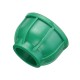 S60x6 1/2'' 3/4'' 1'' IBC Tank Drain Adapter Thread Outlet Tap Water Connector Replacement Green PP Ball Valve Fitting Parts for Home Garden