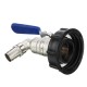 S60x6 2'' Brass IBC Tank Drain Adapter to 1'' Brass Garden Tap Hose Barb Coupler Coarse Thread Outlet Tap Connector Valve Fitting Parts for Home Garden S60x6 2'' Brass IBC Tank Drain Adapter to 1'' Brass Garden Tap Hose Barb Coupler Coarse Thread Outlet Tap Connector Valve Fitting Parts for Home Garden