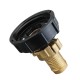 S60x6 IBC Faucet Tank Coarse Thread Drain Adapter to Brass with 20/25mm Hose Outlet Fitting Connector Replacement Valve Fitting Parts for Home Garden