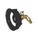 S60x6 IBC Faucet Tank Drain Coarse Thread Adapter to 1/2'' Brass Garden Outlet Tap Connector Valve Fitting Parts for Home Garden