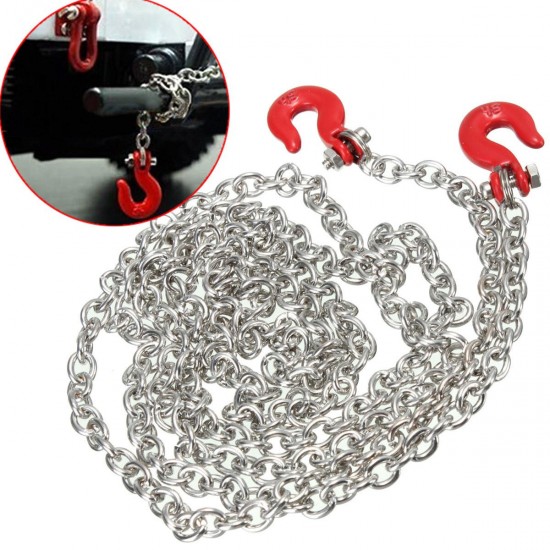 Scale Trailer Rope Chain With Coupler Climbing Hook Crawler Truck 145cm