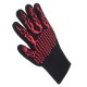 Silicone Extreme Heat-insulated Cooking Glove Oven Hot BBQ Grilling Heating Proof Mitt