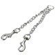 Stainless Double Headed Dog Traction Rope Pet Coupler Twin Lead Bite Resistant Pet Chain Stainless Double Headed Dog Traction Rope Pet Coupler Twin Lead Bite Resistant Pet Chain