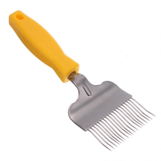 Stainless Steel Bee Keeping Honey Comb Beekeeping Tine Uncapping Fork Scratcher