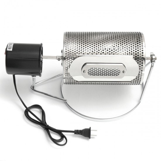 Stainless Steel Coffee Bean Roasting Machine Coffee Roaster Roller Baker 220V Tools Stainless Steel Coffee Bean Roasting Machine Coffee Roaster Roller Baker 220V Tools