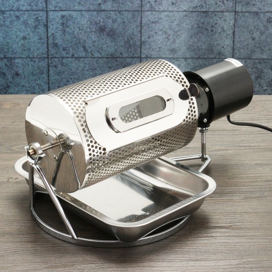Stainless Steel Coffee Bean Roasting Machine Coffee Roaster Roller Baker 220V Tools Stainless Steel Coffee Bean Roasting Machine Coffee Roaster Roller Baker 220V Tools