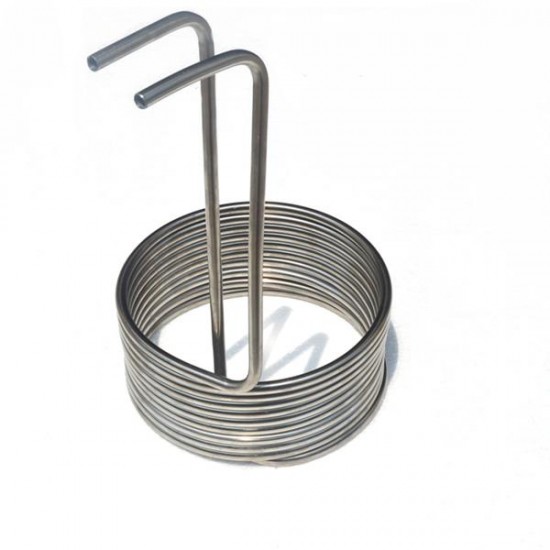 Stainless Steel Food Grade Cooling Coil Pipe Home Brew Immersion Wort Chiller