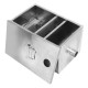 Stainless Steel Grease Trap Interceptor 500×290×290mm Steel Interceptor Equipment Stainless Steel Grease Trap Interceptor 500×290×290mm Steel Interceptor Equipment