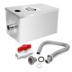 Stainless Steel Grease Trap Interceptor 500×290×290mm Steel Interceptor Equipment Stainless Steel Grease Trap Interceptor 500×290×290mm Steel Interceptor Equipment