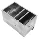 Stainless Steel Grease Trap Interceptor 500×290×290mm Steel Interceptor Equipment Stainless Steel Grease Trap Interceptor 500×290×290mm Steel Interceptor Equipment