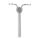 Stainless Steel Hand Swage Stud Turn Buckle Deck Toggle Tensioner Set for 1/8 Inch Cable Railing Stainless Steel Hand Swage Stud Turn Buckle Deck Toggle Tensioner Set for 1/8 Inch Cable Railing