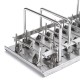 Stainless Steel Ice Cream Mold Frozen Popsicle Mold Stick Holder Ice Mold w/ 20 Lattices Stainless Steel Ice Cream Mold Frozen Popsicle Mold Stick Holder Ice Mold w/ 20 Lattices