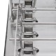 Stainless Steel Ice Cream Mold Frozen Popsicle Mold Stick Holder Ice Mold w/ 20 Lattices Stainless Steel Ice Cream Mold Frozen Popsicle Mold Stick Holder Ice Mold w/ 20 Lattices