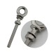 Stainless Steel Marine Grade Lifting Eye Bolts Long Shank Nut & Washer M8x80mm