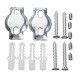 Stainless Steel Paper Holder Bar Bathroom Toilet Paper Roll Tissue Rack Shelf Wall Mounted Stainless Steel Paper Holder Bar Bathroom Toilet Paper Roll Tissue Rack Shelf Wall Mounted