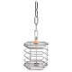 Stainless Steel Pet Bird Parrot Foraging Cage Pigeon Macaw Feeder Hanging Entertainment Toys Stainless Steel Pet Bird Parrot Foraging Cage Pigeon Macaw Feeder Hanging Entertainment Toys