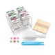 Stainless Steel Popsicle Mould Ice Lolly Ice Cream Stick Holder 6 Molds Stainless Steel Popsicle Mould Ice Lolly Ice Cream Stick Holder 6 Molds