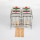 Stainless Steel Popsicle Mould Ice Lolly Ice Cream Stick Holder 6 Molds Stainless Steel Popsicle Mould Ice Lolly Ice Cream Stick Holder 6 Molds