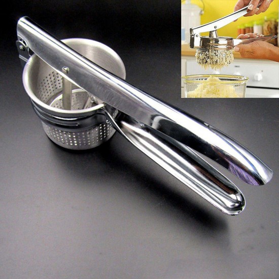 Stainless Steel Potato Blender Ricer Masher Puree Fruit Vegetable Juicer Press Maker Stainless Steel Potato Blender Ricer Masher Puree Fruit Vegetable Juicer Press Maker