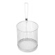 Stainless Steel Round Fry Basket Long Handle Fried Scampi Chips Chicken Fryer Strainer Stainless Steel Round Fry Basket Long Handle Fried Scampi Chips Chicken Fryer Strainer