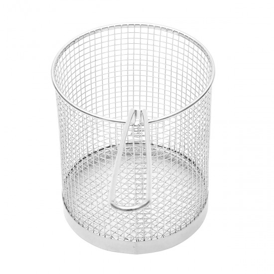 Stainless Steel Round Fry Basket Long Handle Fried Scampi Chips Chicken Fryer Strainer Stainless Steel Round Fry Basket Long Handle Fried Scampi Chips Chicken Fryer Strainer