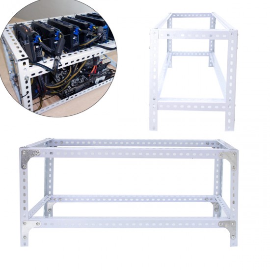 Steel Crypto Coin Open Air Mining Frame Rig Case up to 6 GPU ETH BTC Ethereum Steel Crypto Coin Open Air Mining Frame Rig Case up to 6 GPU ETH BTC Ethereum