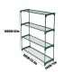 Steel Plant Storage Shelving Frame Stand Shelf Rack