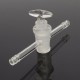 Straight Adapter with Glass Stopcock Hose Connection Glass Valve Lab Glass Stopcock Chemical Valve Straight Adapter with Glass Stopcock Hose Connection Glass Valve Lab Glass Stopcock Chemical Valve