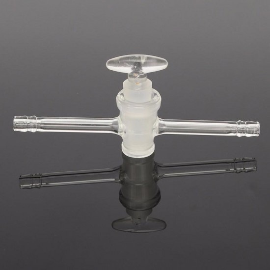 Straight Adapter with Glass Stopcock Hose Connection Glass Valve Lab Glass Stopcock Chemical Valve Straight Adapter with Glass Stopcock Hose Connection Glass Valve Lab Glass Stopcock Chemical Valve