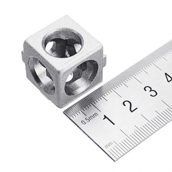 AC20 20×20mm Aluminum Angle Corner Connector T Sloted Profile 2020 Series Aluminum Profile AC20 20×20mm Aluminum Angle Corner Connector T Sloted Profile 2020 Series Aluminum Profile
